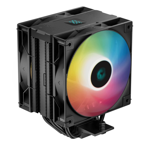 Кулер DEEPCOOL AG400 DIGITAL PLUS TDP 220W, PWM, DUAL ARGB Fan 120mm