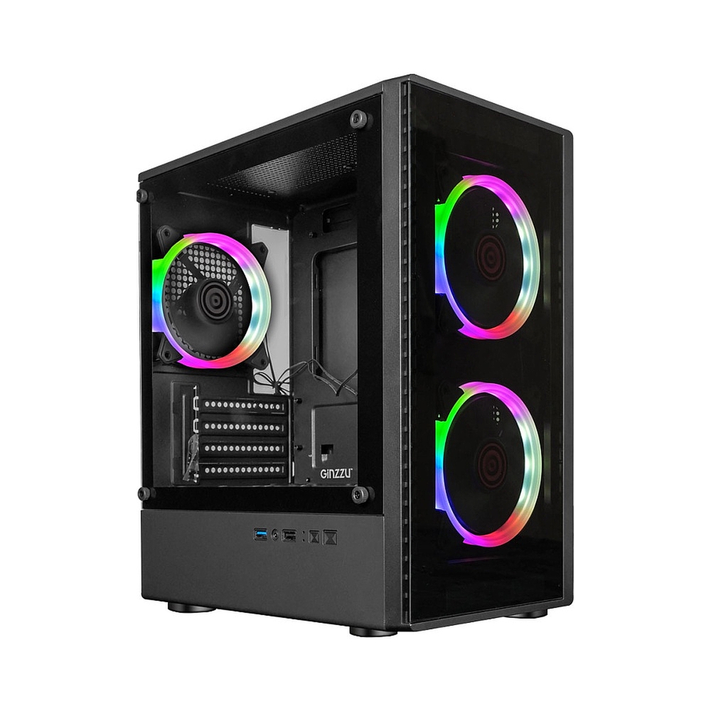 Корпус Ginzzu CL406, черный