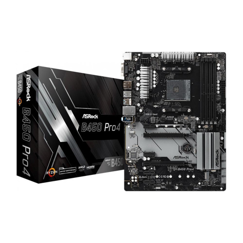 Материнская плата ASROCK B450 PRO4 R2.0