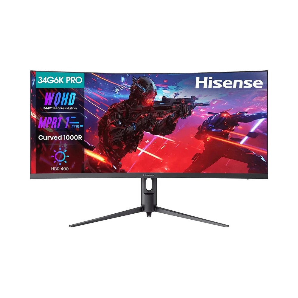 Mонитор 34" Hisense 34G6K-PRO, черный