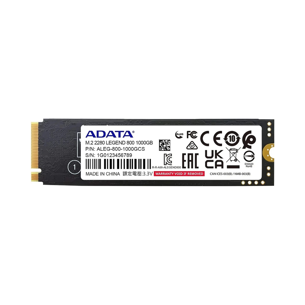 Накопитель SSD ADATA LEGEND 800 [ALEG-800-1000GCS] 1TB — KSKSHOP.RU