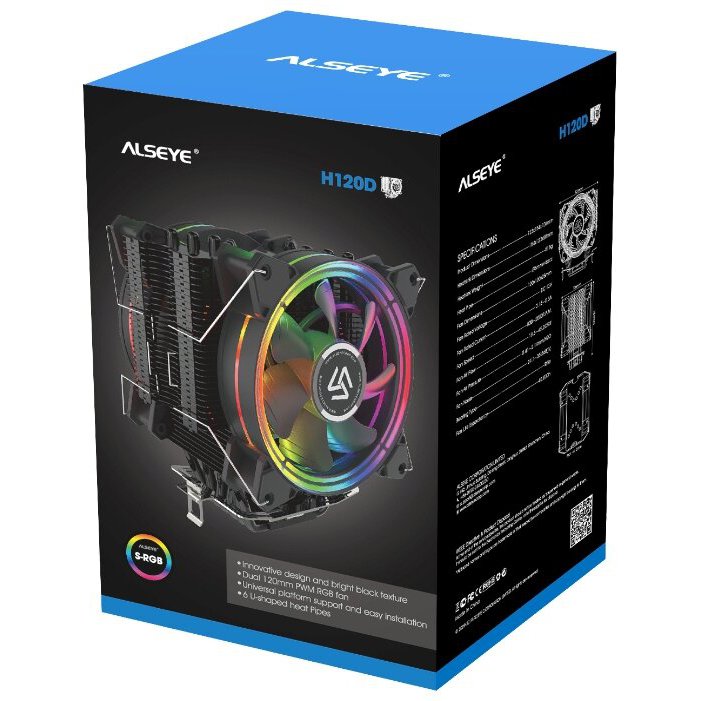 Кулер для процессора Alseye H120D Universal — KSKSHOP.RU