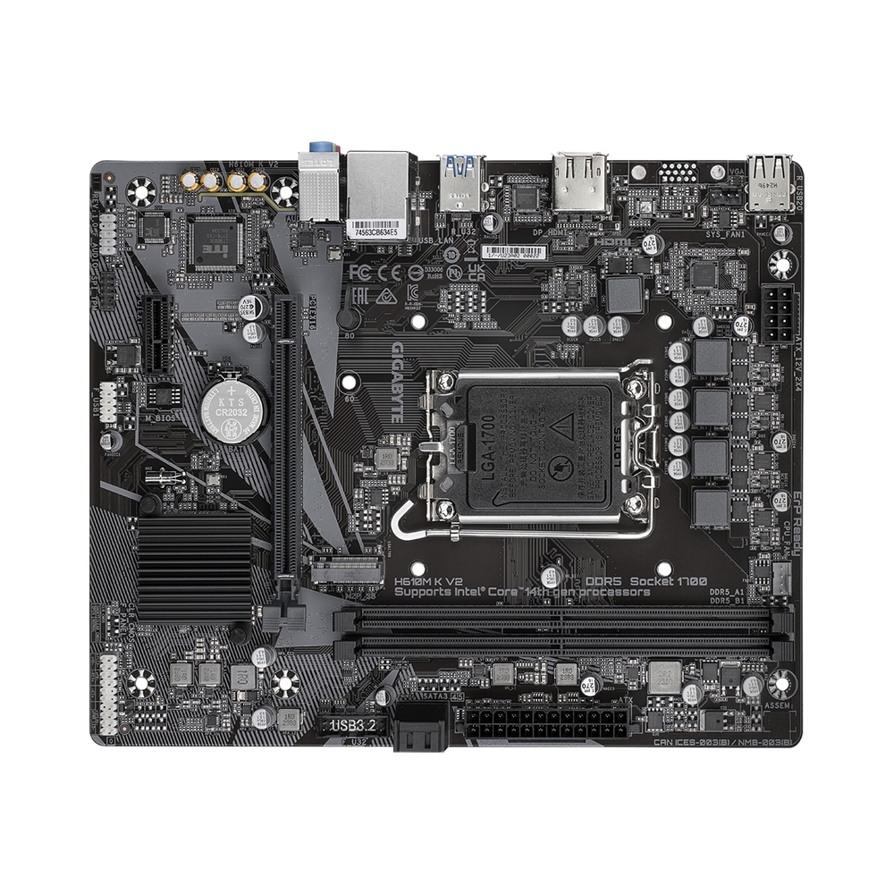 Материнская плата GIGABYTE H610M K V2 — KSKSHOP.RU