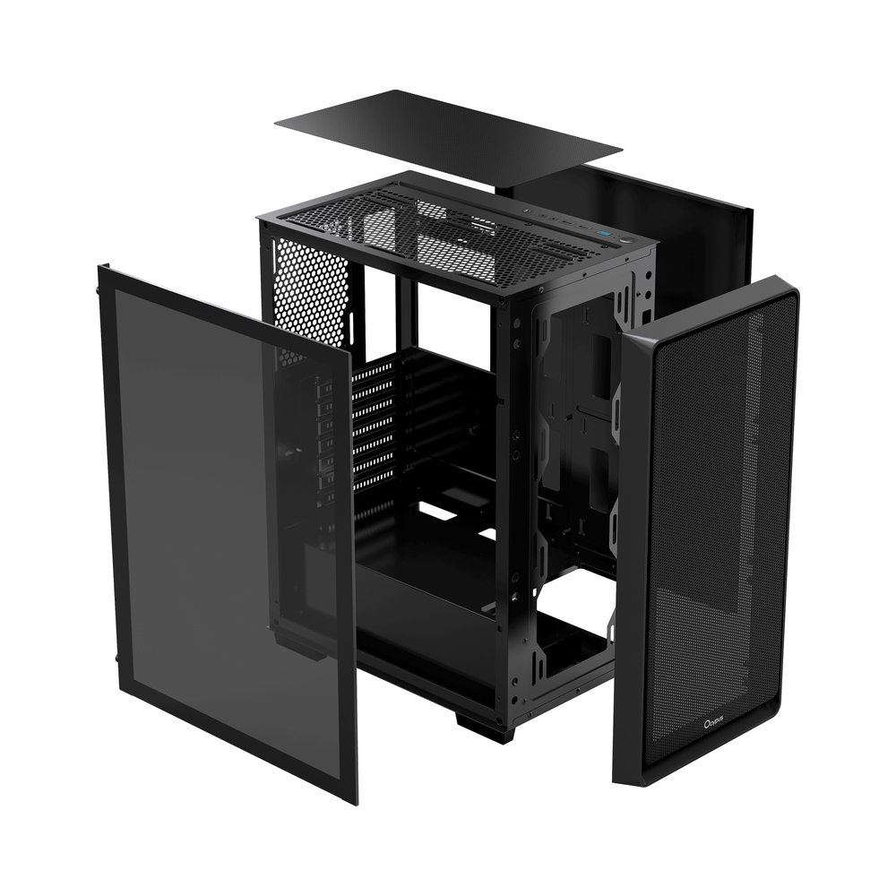 Корпус Ocypus Gamma C60 BK, черный — KSKSHOP.RU