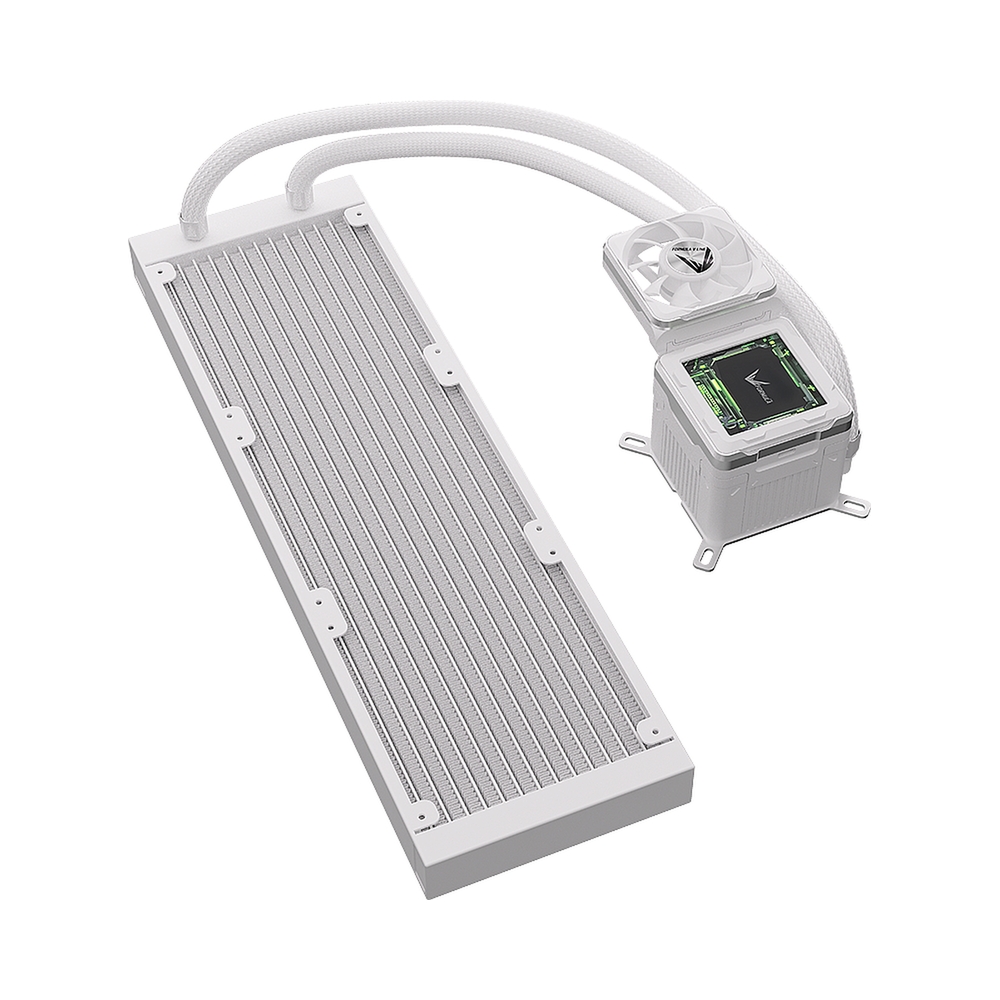 Система жидкостного охлаждения Formula V Line Cryo Wing Digi 360 WH, белый — KSKSHOP.RU