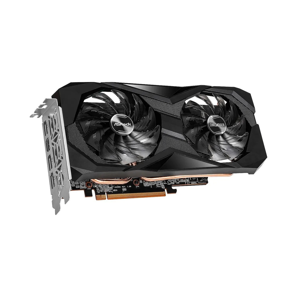 Видеокарта ASRock AMD Radeon RX 7600 Challenger OC [RX7600 CL 8GO] — KSKSHOP.RU