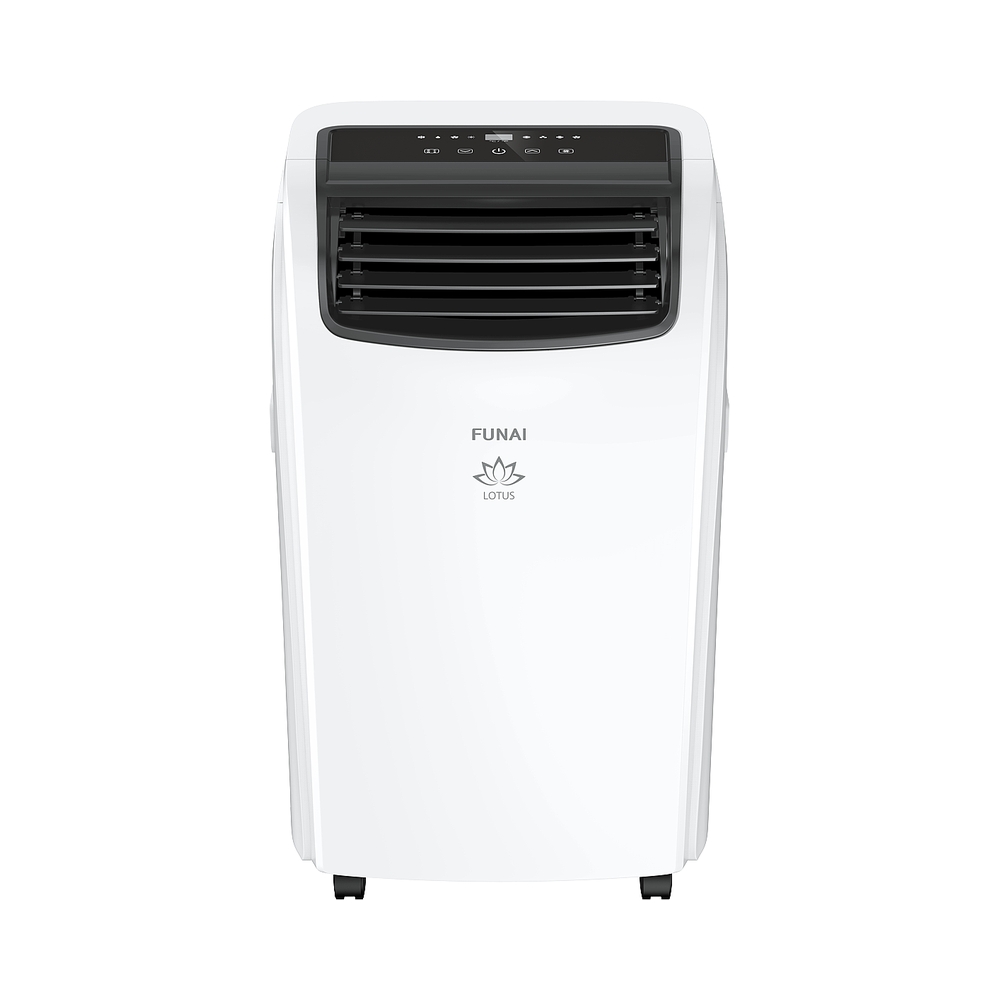 картинка Кондиционер мобильный FUNAI JASMINE MAC-JS30CON03 9500 BTU, 20 м², 55 дБ, охлаждение, осушение, белый от магазина Одежда+