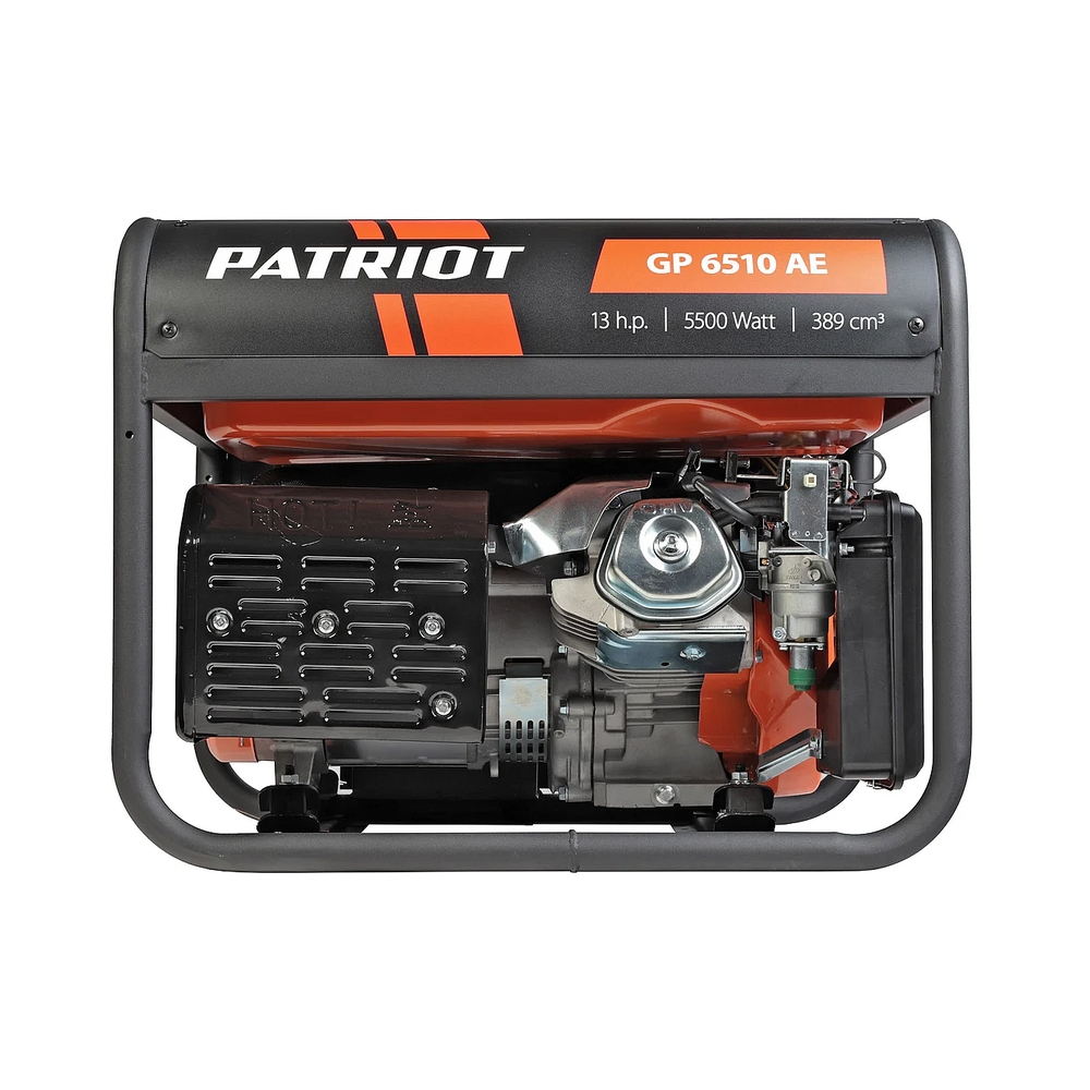 Электрогенератор бензиновый Patriot GP 6510AE, 5.5 кВт, 78 дБ, 80 кг — KSKSHOP.RU