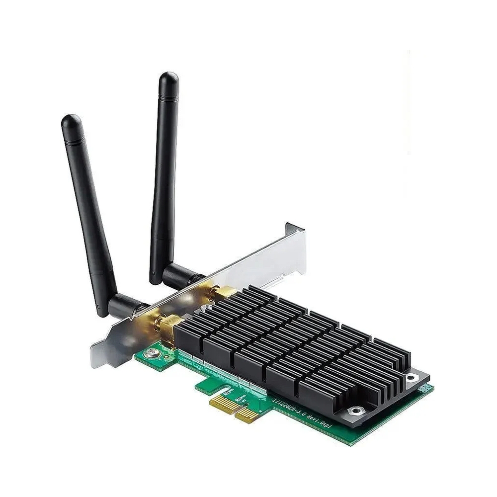 Сетевой адаптер WiFi TP-Link Archer T4E AC1200 PCI Ex 2ант. — KSKSHOP.RU
