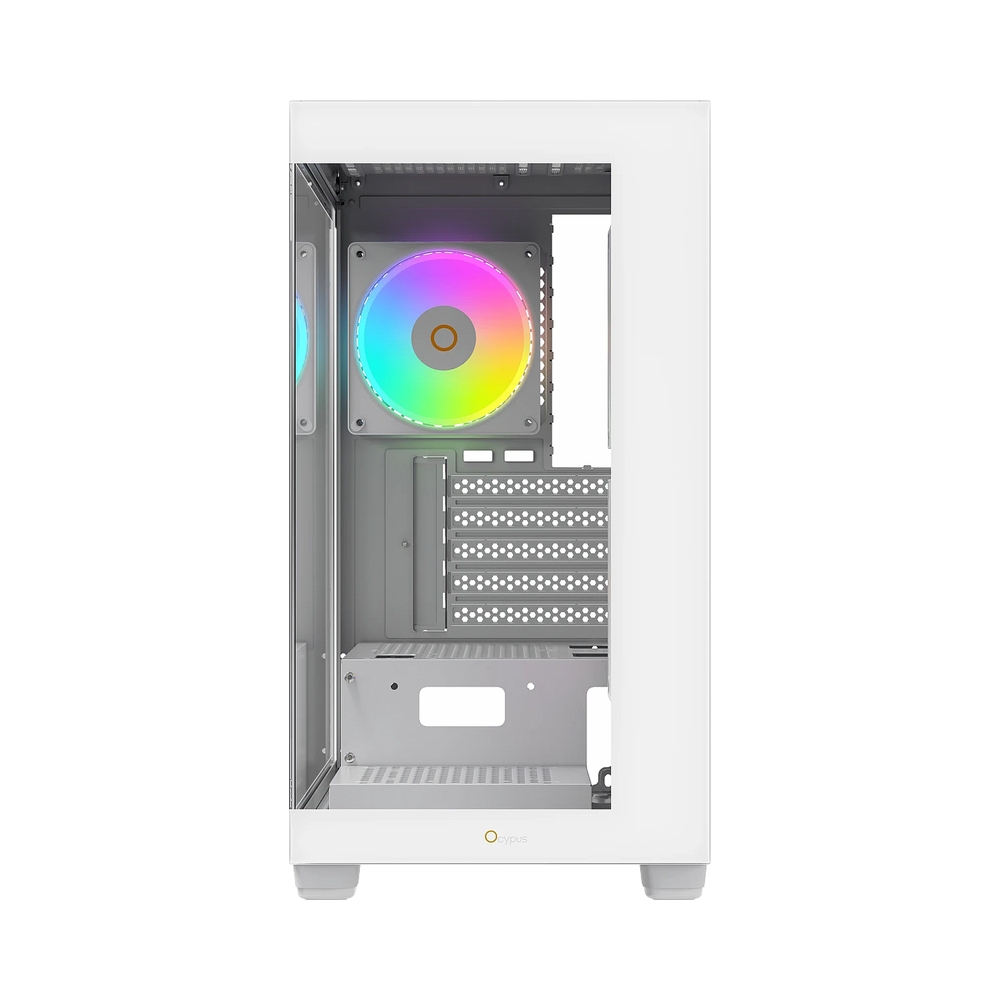 Корпус Ocypus Gamma C52 WH ARGB, белый — KSKSHOP.RU