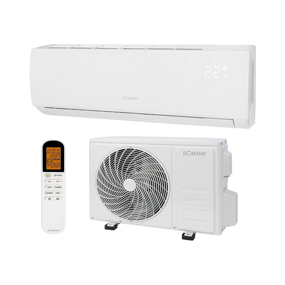 Сплит-система инверторного типа Bomann CL 6047 QC CB 18000 BTU/h WiFi комплект — KSKSHOP.RU
