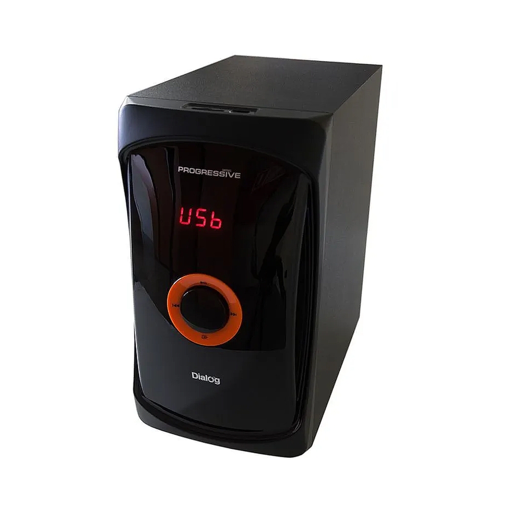 Колонки Dialog Progressive AP-200, чёрный (2.1, 60Вт) — KSKSHOP.RU