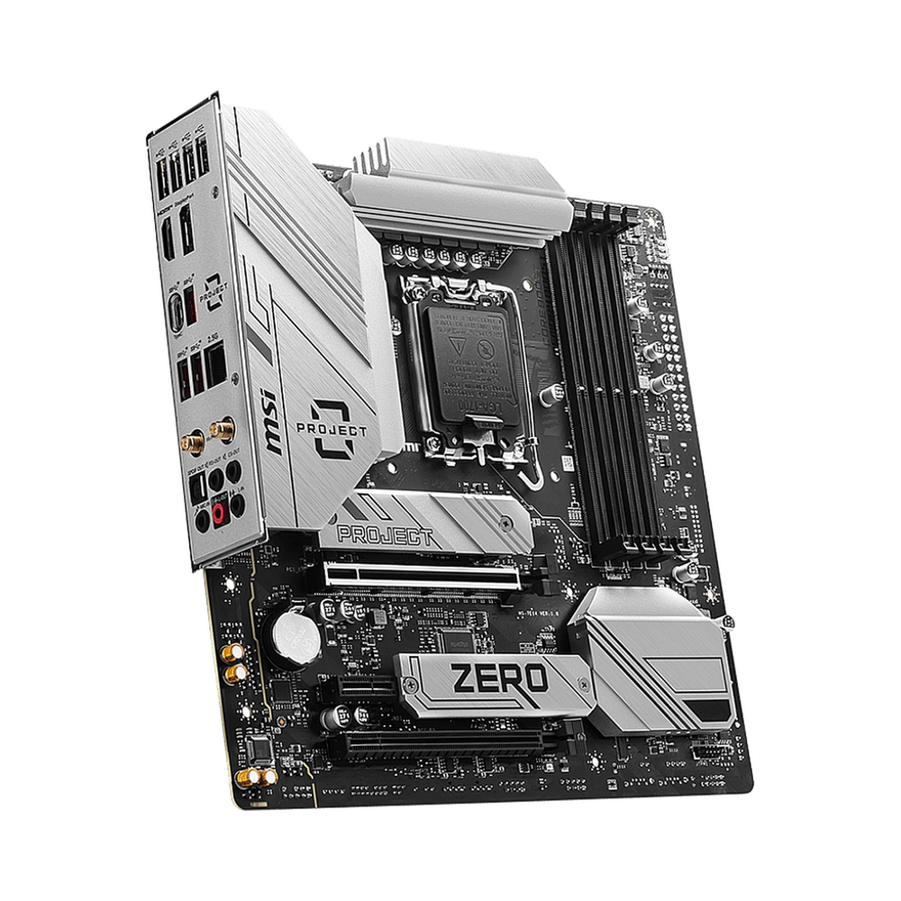 Материнская плата MSI B760M PROJECT ZERO — KSKSHOP.RU