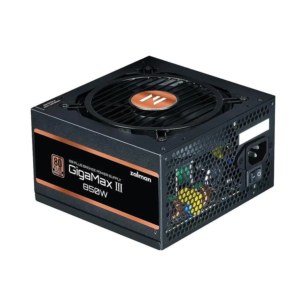 Блок питания ZALMAN GigaMax III 850W [ZM850-GV3] черный — KSKSHOP.RU