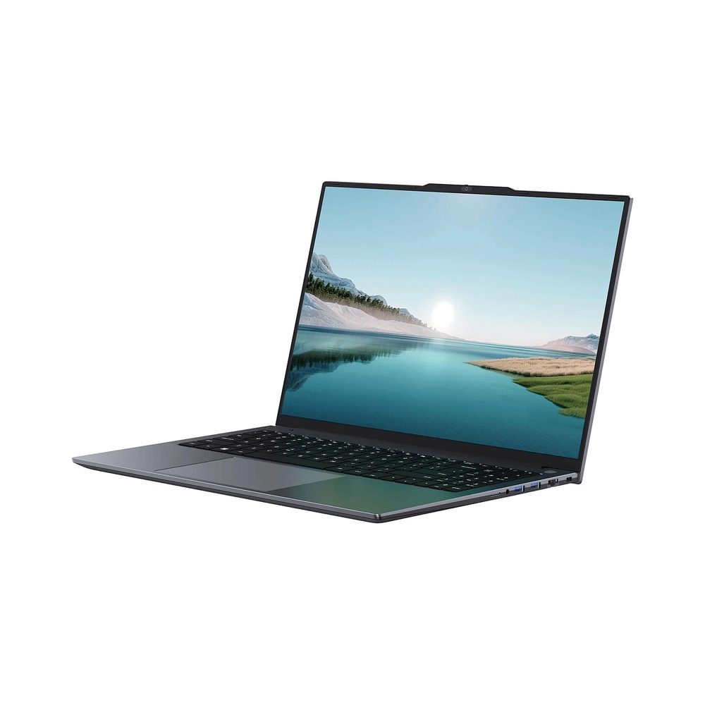 Ноутбук CHUWI CoreBook Plus 16"(1920x1200 (матовый) IPS)/AMD Ryzen 5 7430U(2.3Ghz)/16384Mb/512SSDGb/noDVD/Int:AMD Radeon/Cam/BT/WiFi/74WHr/war 1y/1.88kg/Grey/Win11Home + мышь — KSKSHOP.RU
