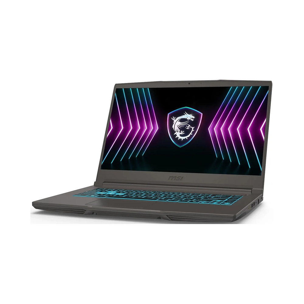 Ноутбук MSI Thin 15 B2RVE-3450XRU Intel Core 5 210H/16Gb/SSD512Gb/RTX4050 6Gb (45W)/15.6"/IPS/FHD/1920x1080/144Hz/NoOS/Cosmos Gray/1.86kg (9S7-16R831-3450) — KSKSHOP.RU