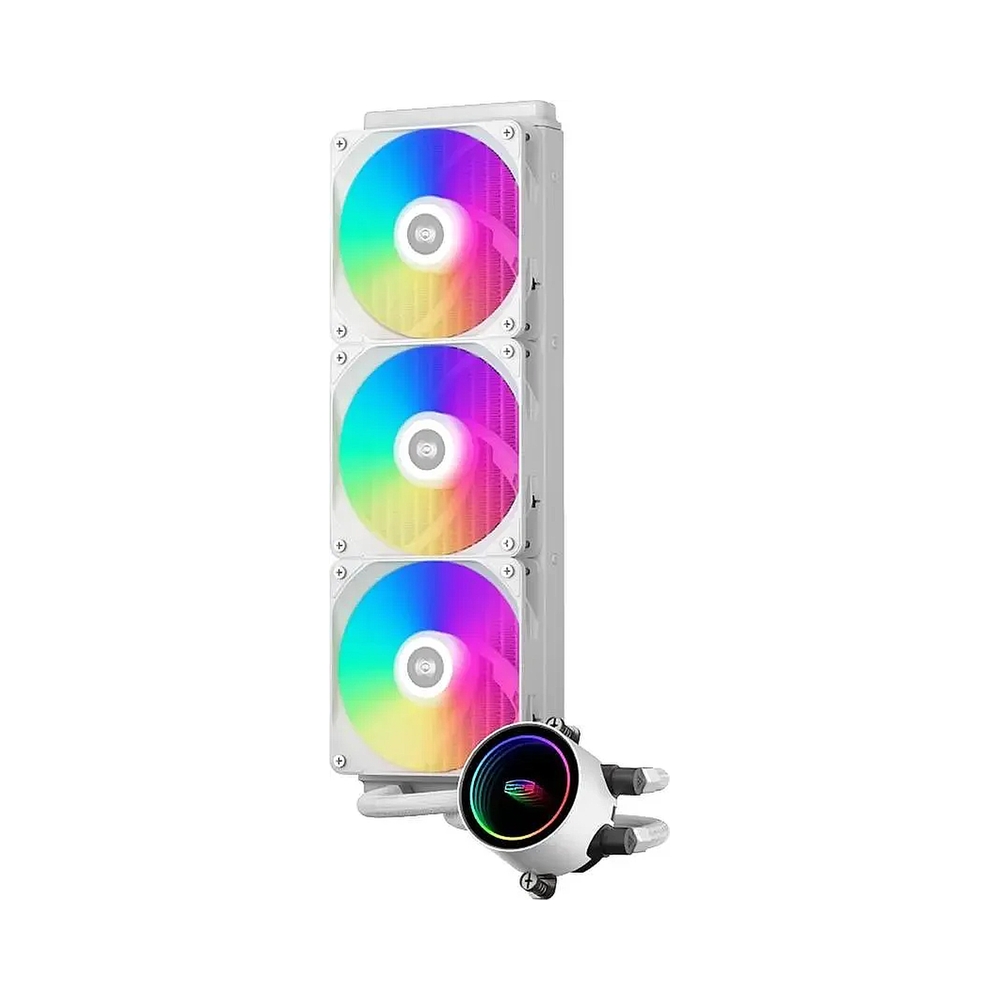 Система водяного охлаждения PCCOOLER DA360 WH ARGB — KSKSHOP.RU