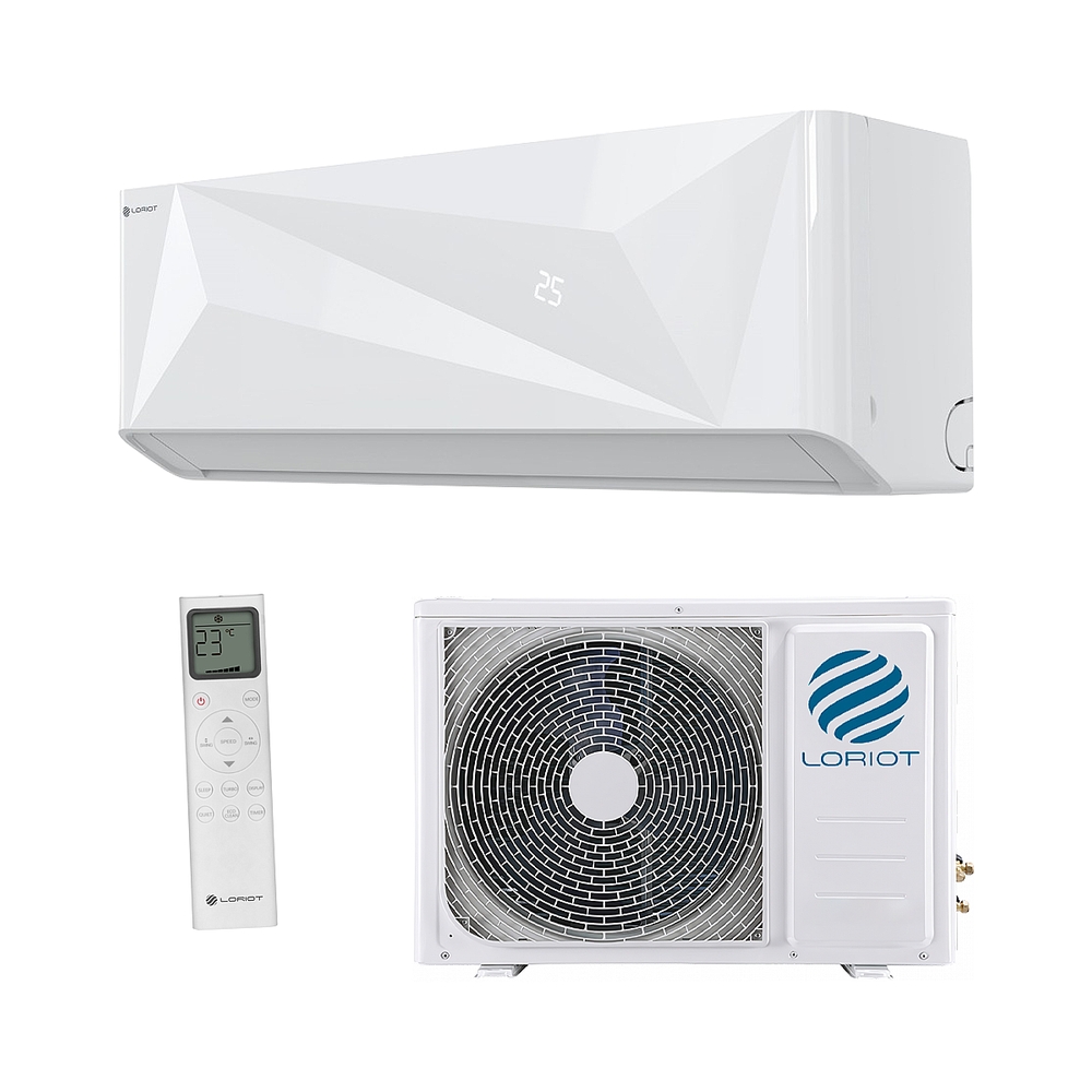 Кондиционер Loriot LAC-12MD Серия Diamond White ON-OFF (комплект) — KSKSHOP.RU