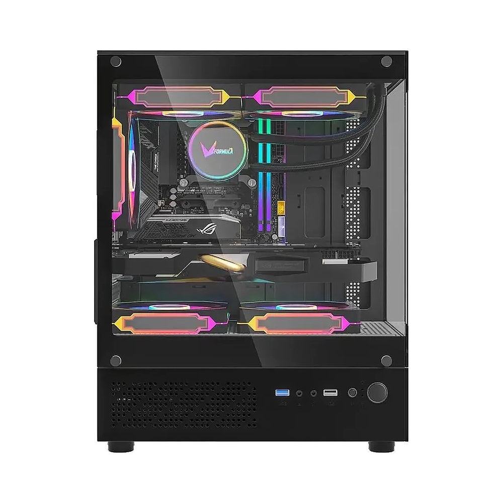 Корпус Formula Crystal Z1CM, черный — KSKSHOP.RU