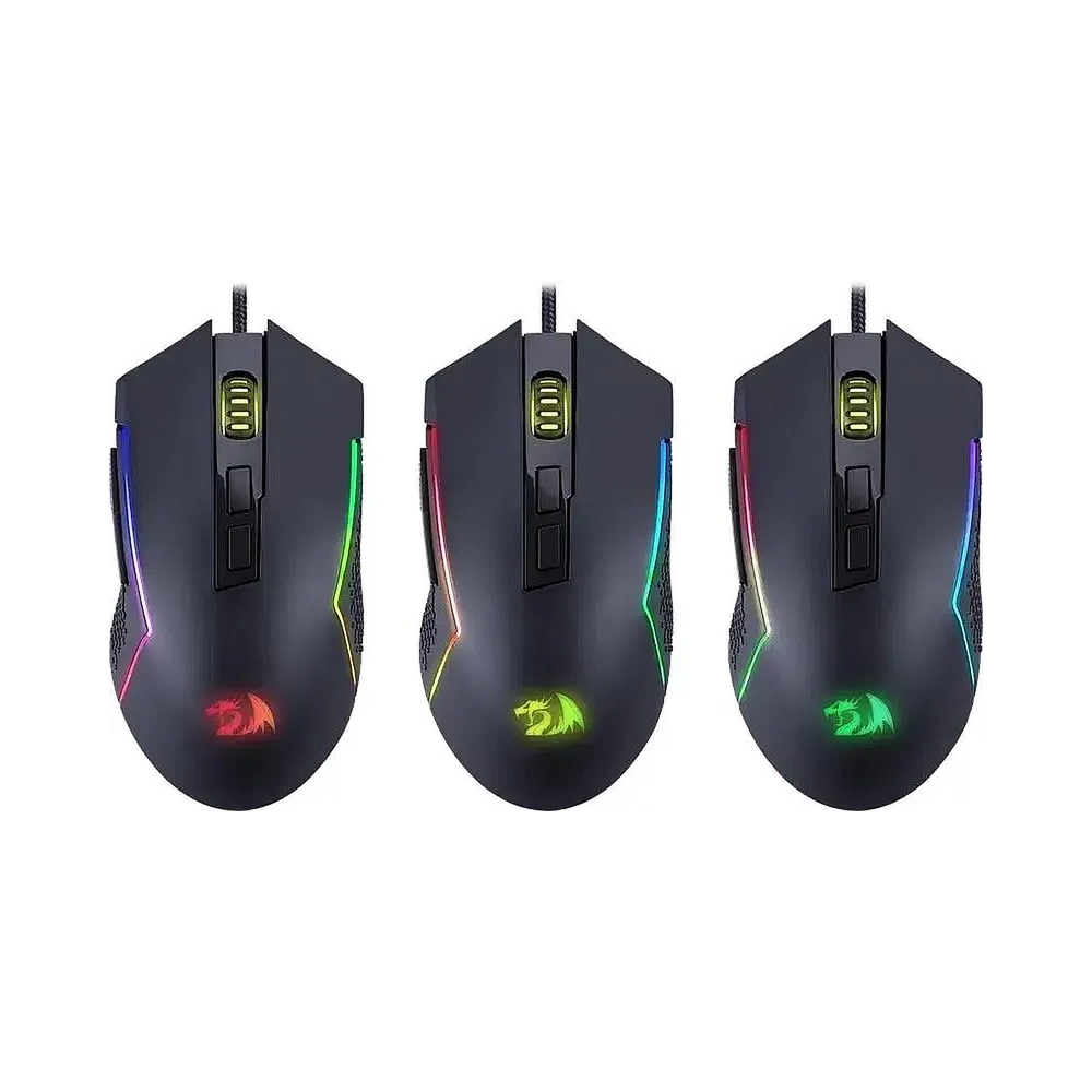 Мышь проводная Defender Redragon Trident Lite, черный — KSKSHOP.RU