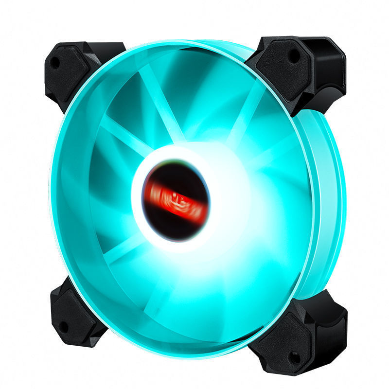 Кулер для пк 120mm YueHUI LIGHT BLUE MOLEX + 3PIN — KSKSHOP.RU
