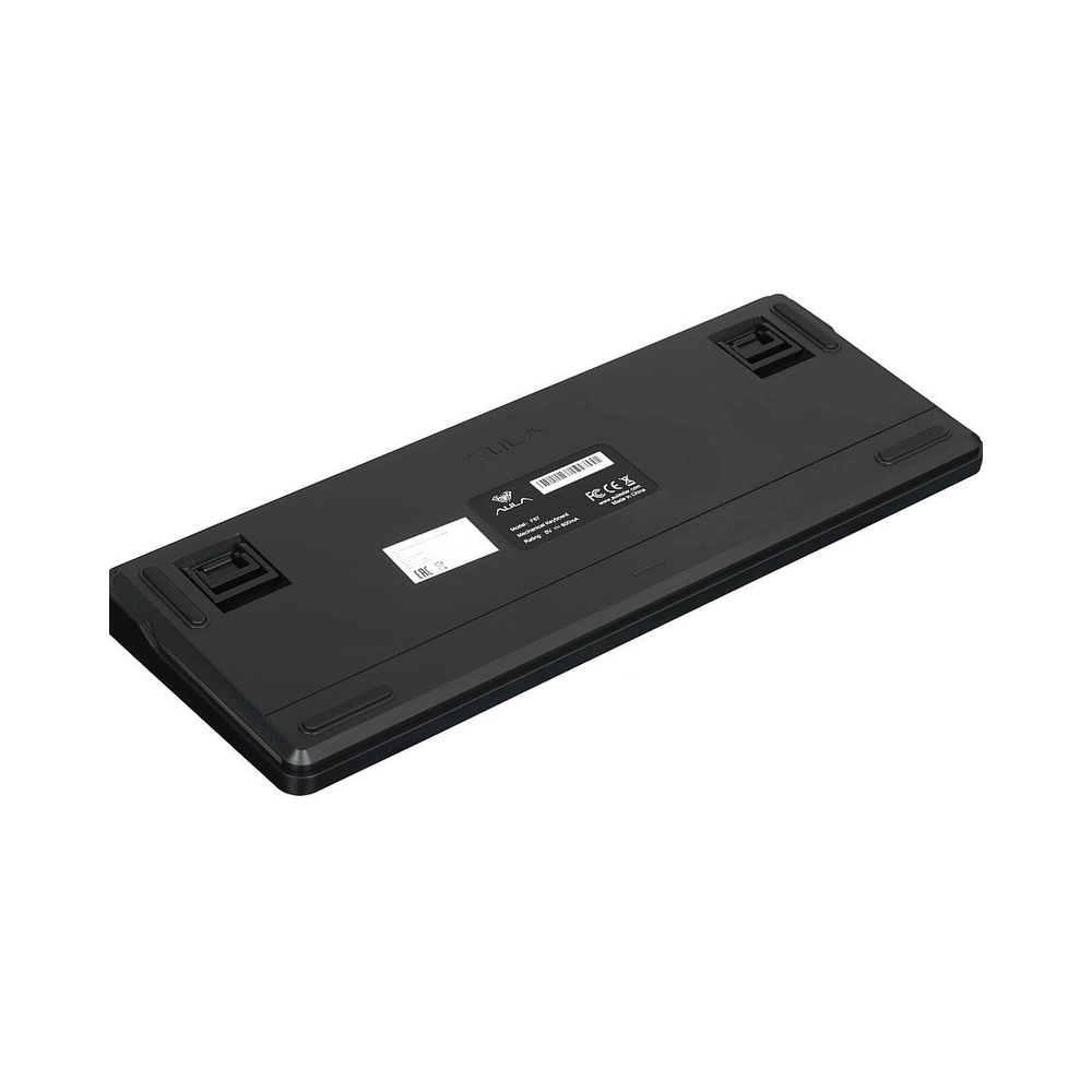 Беспроводная механическая клавиатура AULA F87, черный/синий/желтый — KSKSHOP.RU
