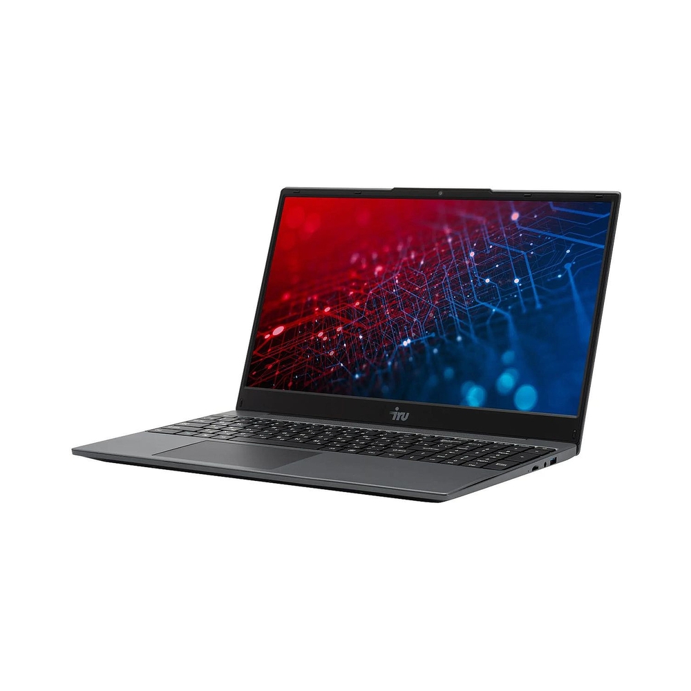 Ноутбук IRU Tactio 15PHC Ryzen 5 7430U 16Gb SSD512Gb AMD Radeon Graphics 15.6" IPS FHD (1920x1080) FreeDOS black WiFi BT Cam 4000mAh (2150146) — KSKSHOP.RU