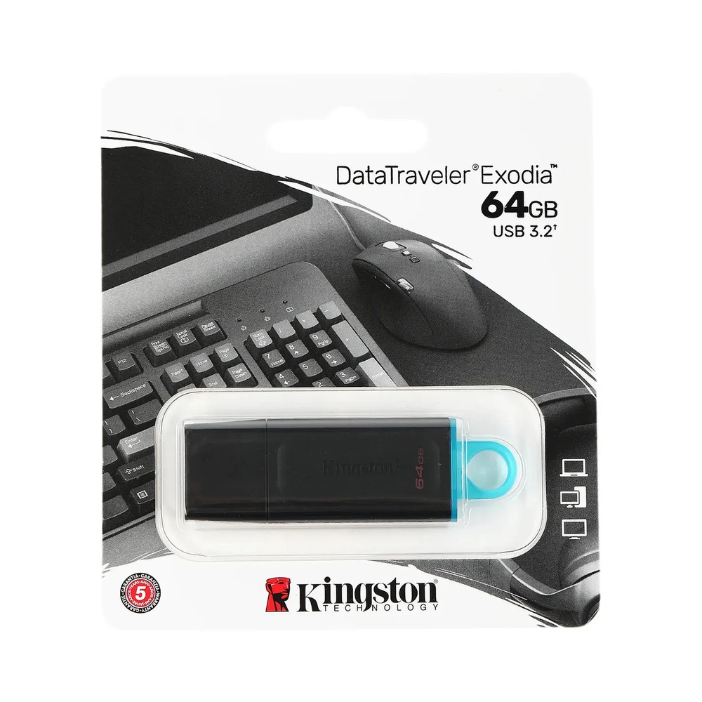 Флеш-накопитель KINGSTON DataTraveler Exodia [DTX/64GB] 64GB — KSKSHOP.RU