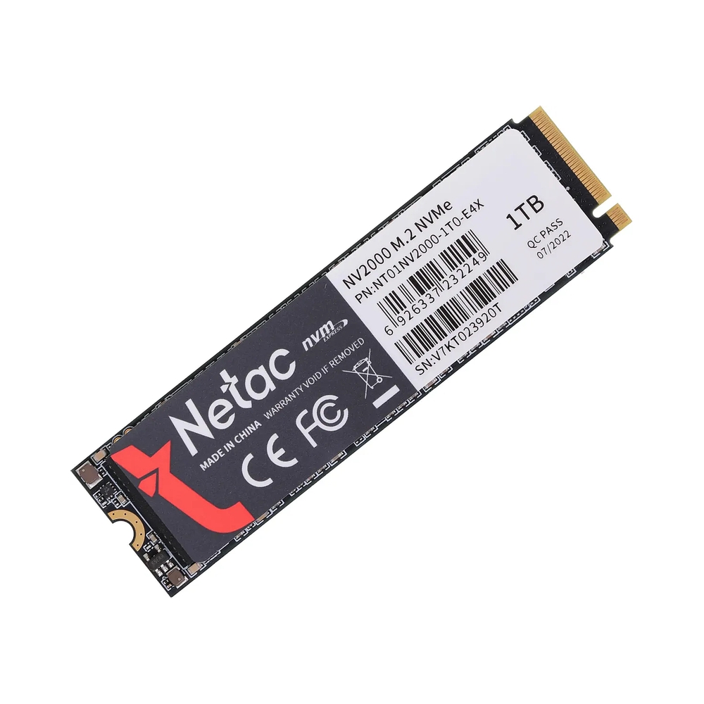 Накопитель SSD Netac NV2000 [NT01NV2000-1T0-E4X] 1TB — KSKSHOP.RU