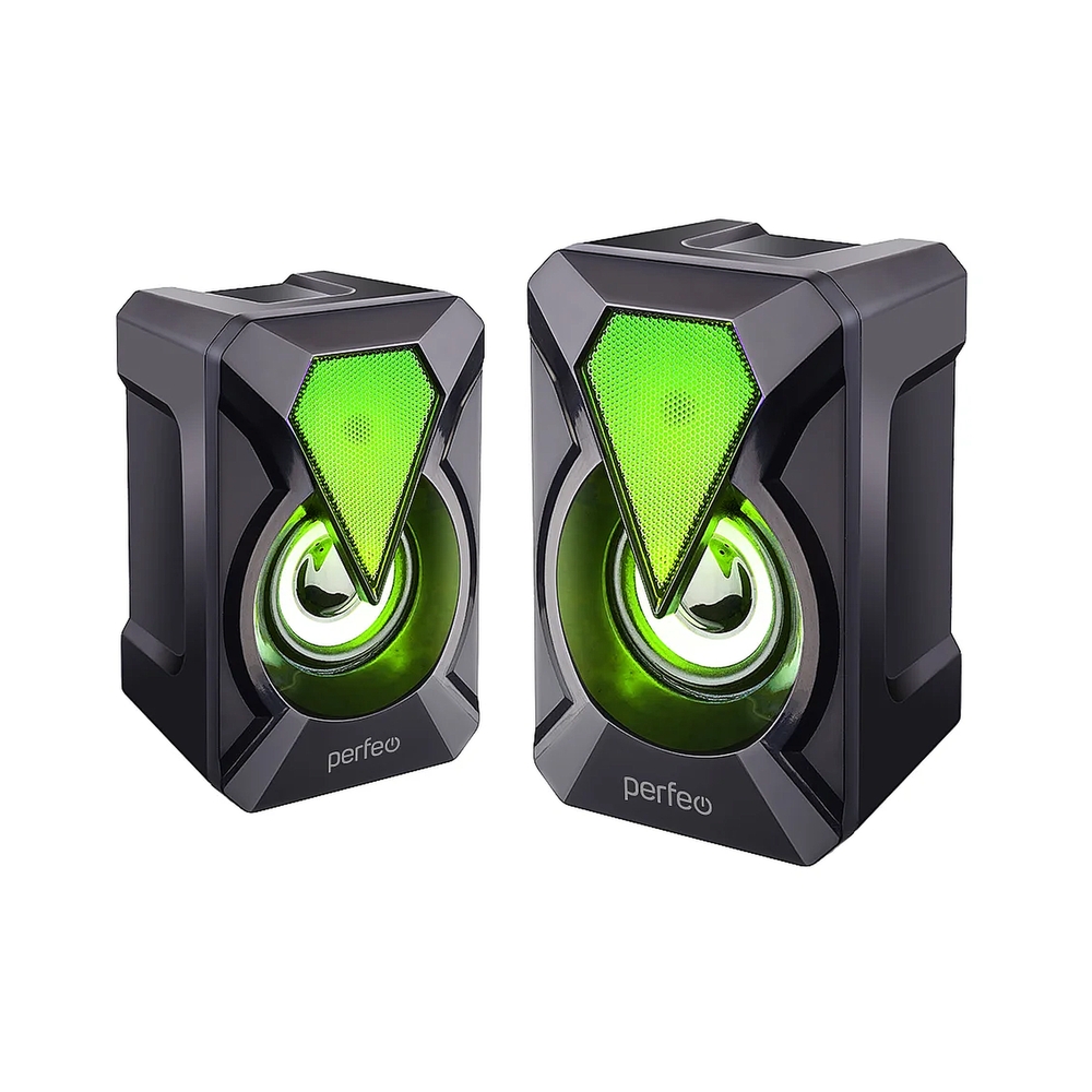 Колонки Perfeo FLAMES (2.0, 2х3 Вт) — KSKSHOP.RU