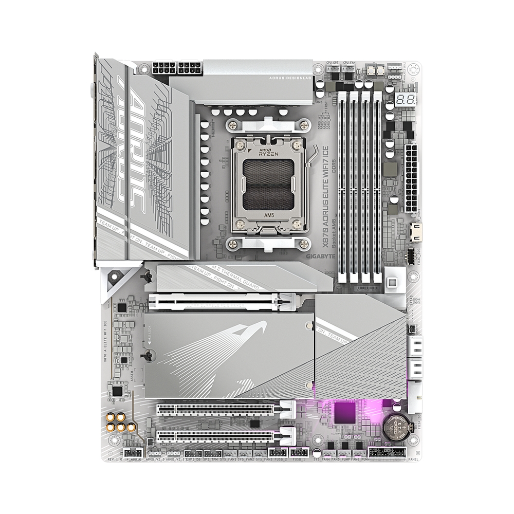 Материнская плата GIGABYTE X870 AORUS ELITE WIFI7 ICE — KSKSHOP.RU