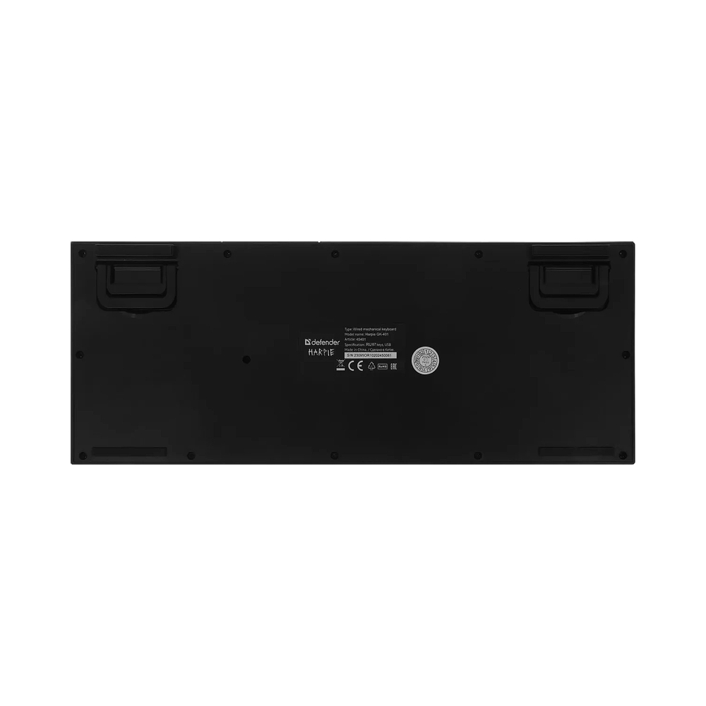 Клавиатура DEFENDER Harpie GK-401, черный — KSKSHOP.RU