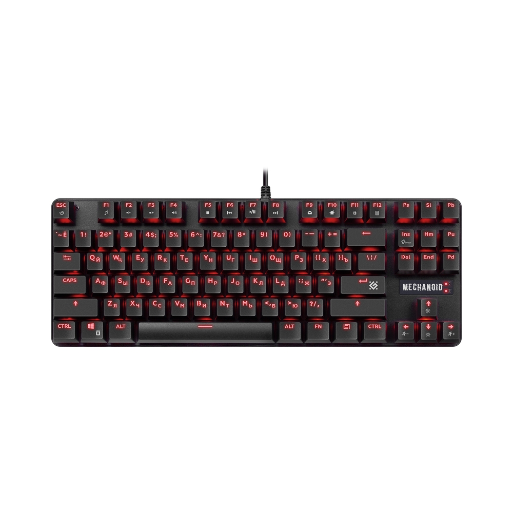 Клавиатура проводная Defender Mechanoid GK-581, черный — KSKSHOP.RU