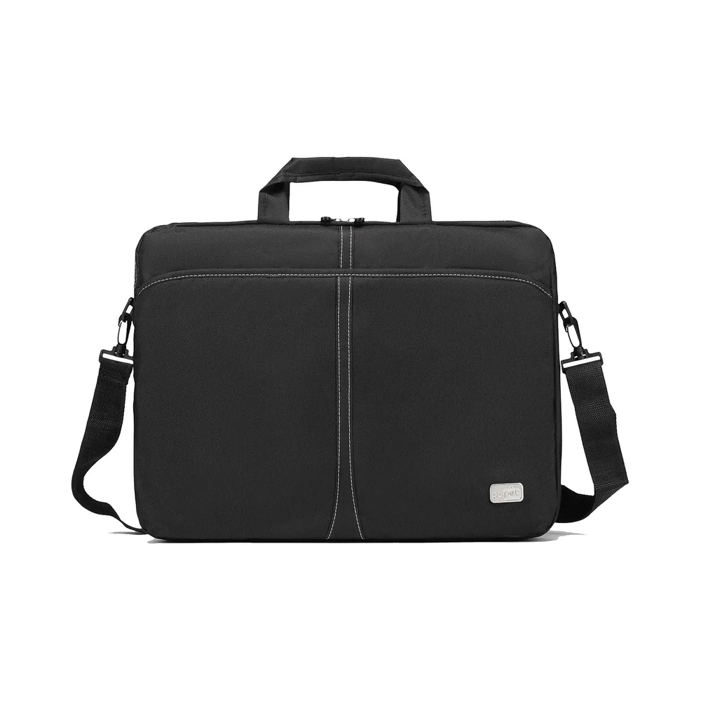 картинка Сумка для ноутбука 17" PC Pet 600D черный нейлон (PCP-A1117BK) от магазина Одежда+