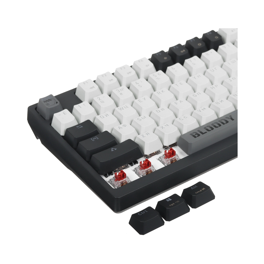 Клавиатура беспроводная A4Tech Bloody WS98, черный/серый — KSKSHOP.RU