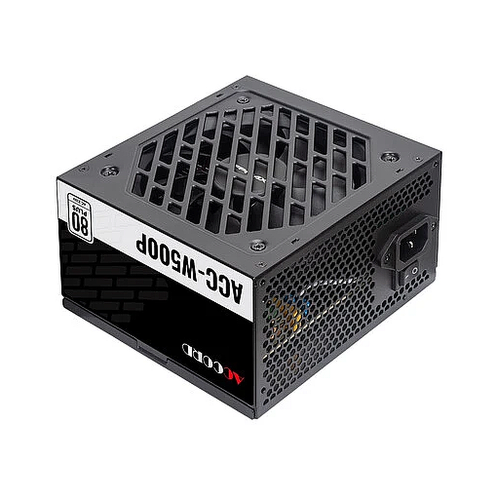 Блок питания Accord ATX 500W ACC-W500P 80 PLUS WHITE (20+4pin) 120mm fan 6xSATA — KSKSHOP.RU
