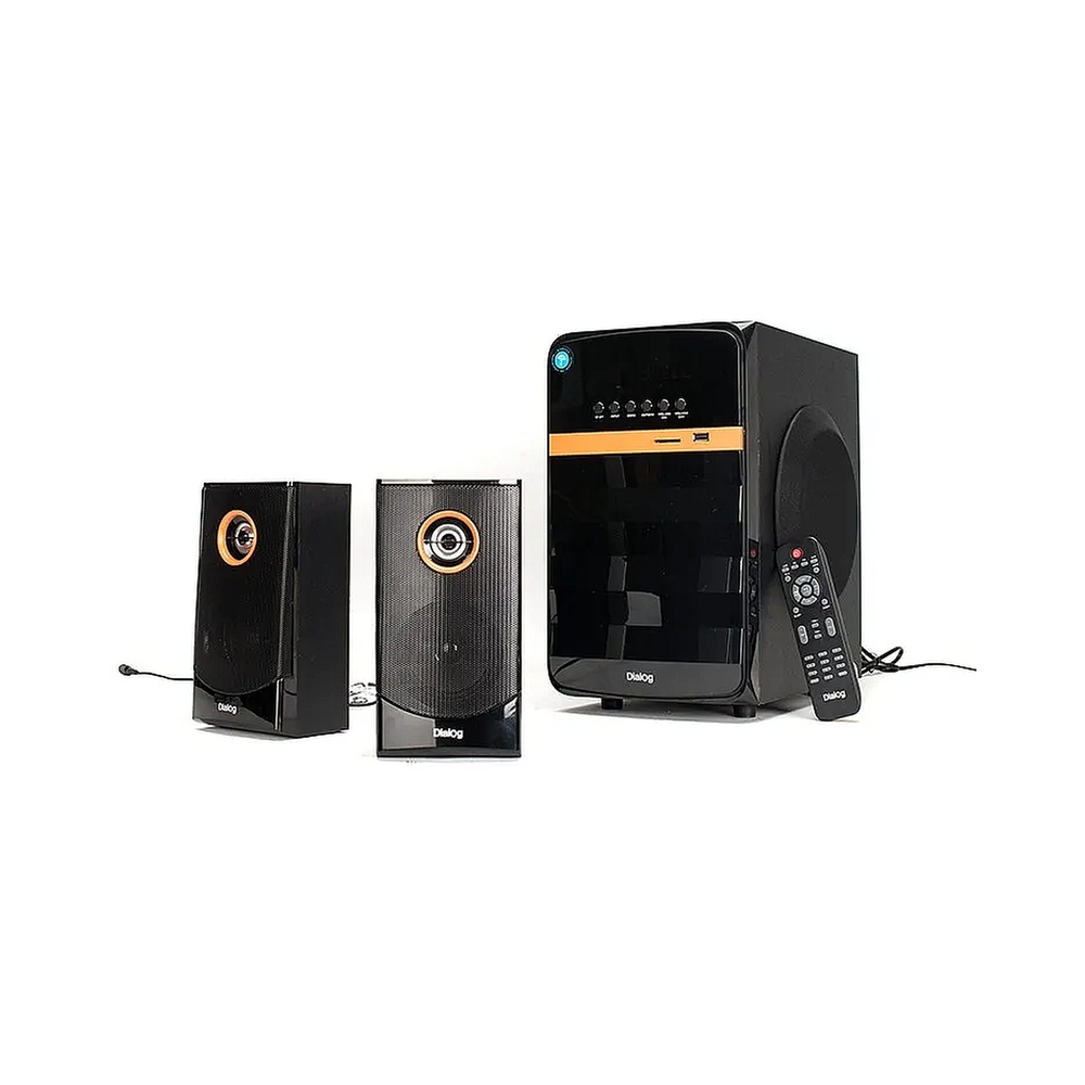 Колонки Dialog Progressive AP-240B, чёрный (2.1, 70Вт) — KSKSHOP.RU
