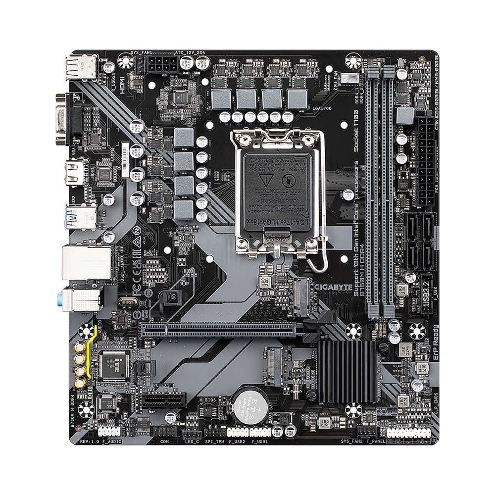 Материнская плата Gigabyte B760M H DDR4 — KSKSHOP.RU