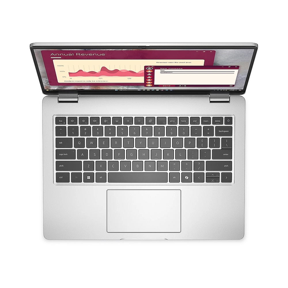 ноутбук DELL 14 Pro Core Ultra 5 235U vPro 14,0" FHD+ (1920 x 1200) IPS,AG,300 nit, 16GB DDR5 (1x16GB) 512GB SSD Intel Arc graphics,3cell,Backlit,FPR,2y,1,37kg, Linux, KB Eng — KSKSHOP.RU