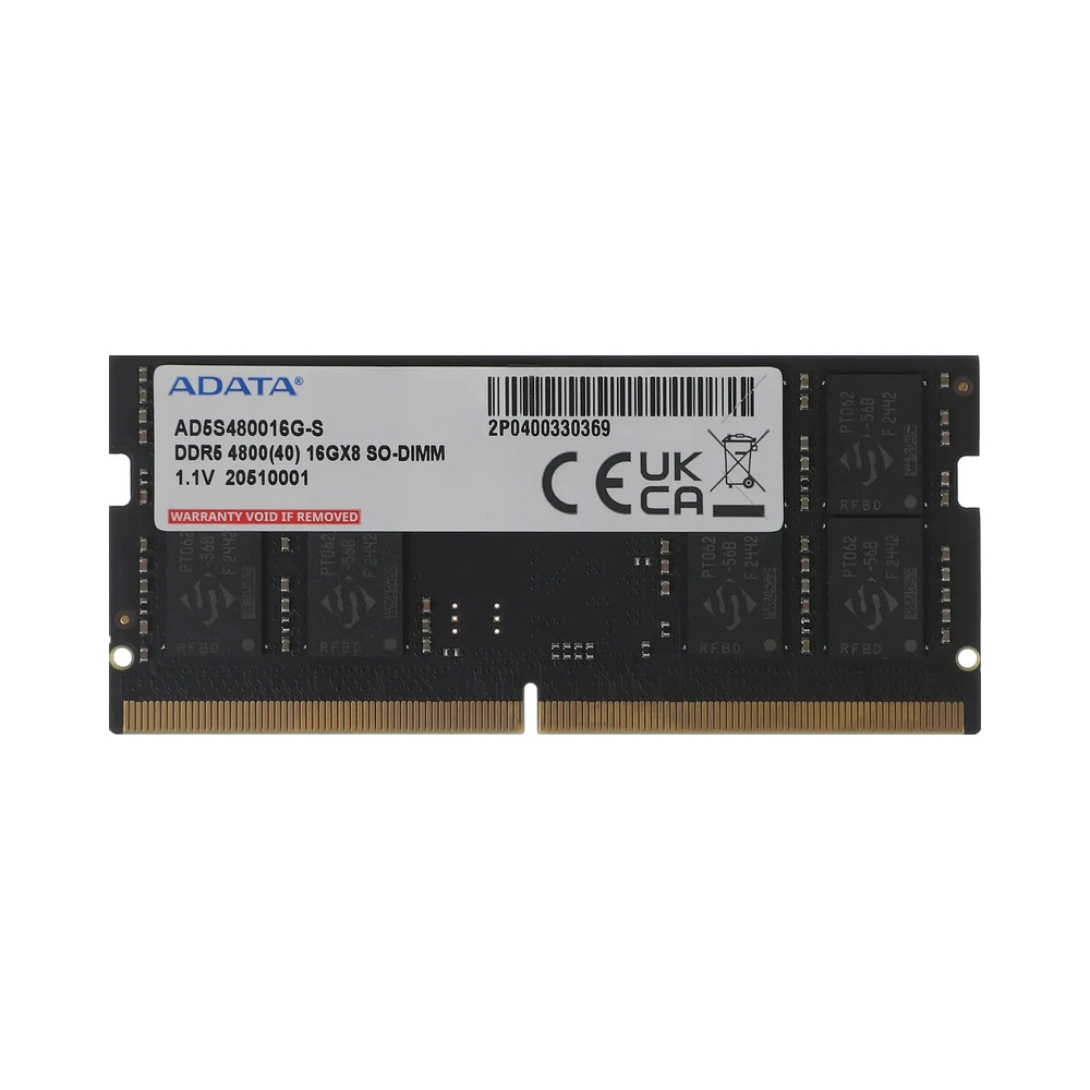 Оперативная память SODIMM ADATA [AD5S480016G-S] 16GB D5 — KSKSHOP.RU