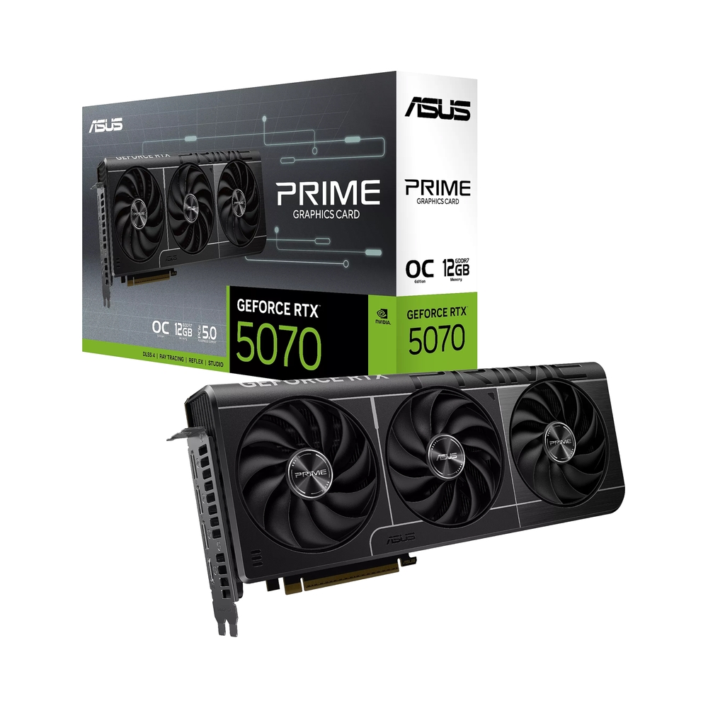 Видеокарта ASUS GeForce RTX 5070 [PRIME-RTX5070-O12G] — KSKSHOP.RU
