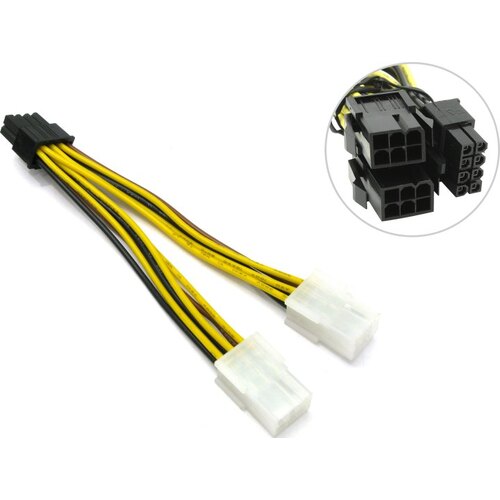 картинка Переходник 2x6pin to 8pin от магазина Одежда+