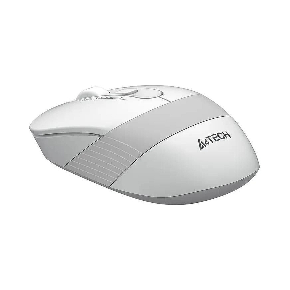 Мышь беспроводная A4Tech Fstyler FG10 белый/серый — KSKSHOP.RU