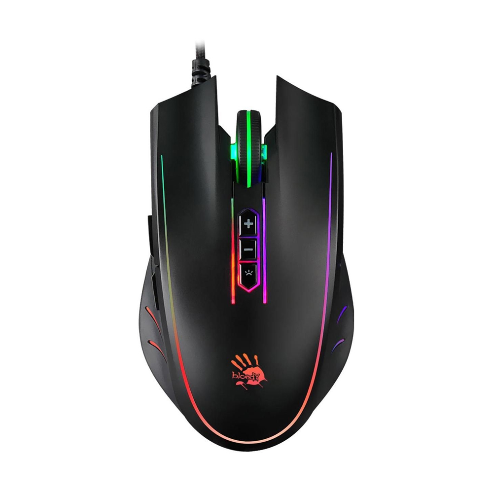 Мышь A4Tech Bloody Q81 Curve черный оптическая (3200dpi) — KSKSHOP.RU