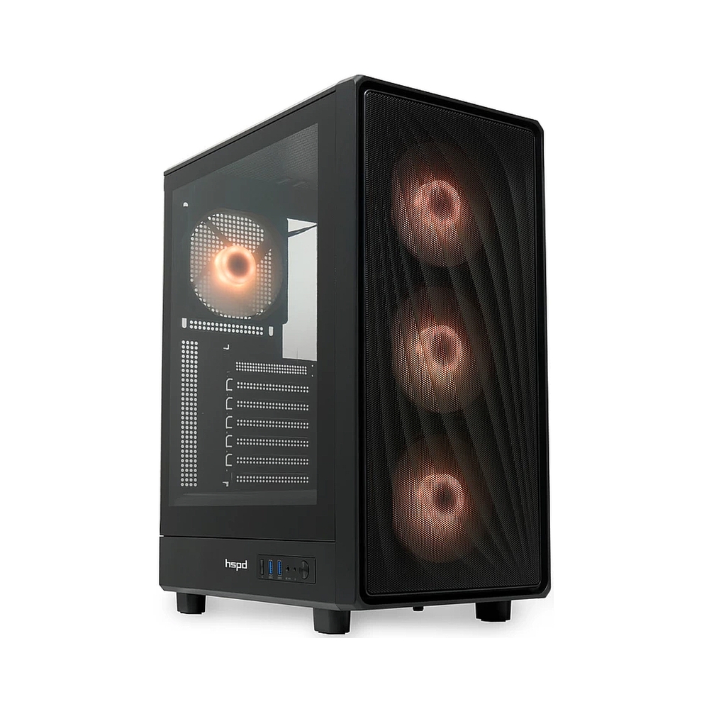 картинка Корпус HSPD M510, чёрный (no FANs) от магазина Одежда+