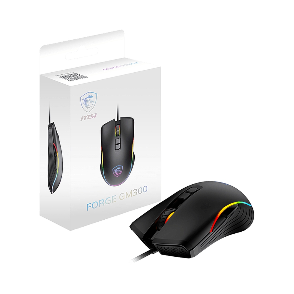 Мышка MSI GAMING FORGE GM300, черный — KSKSHOP.RU