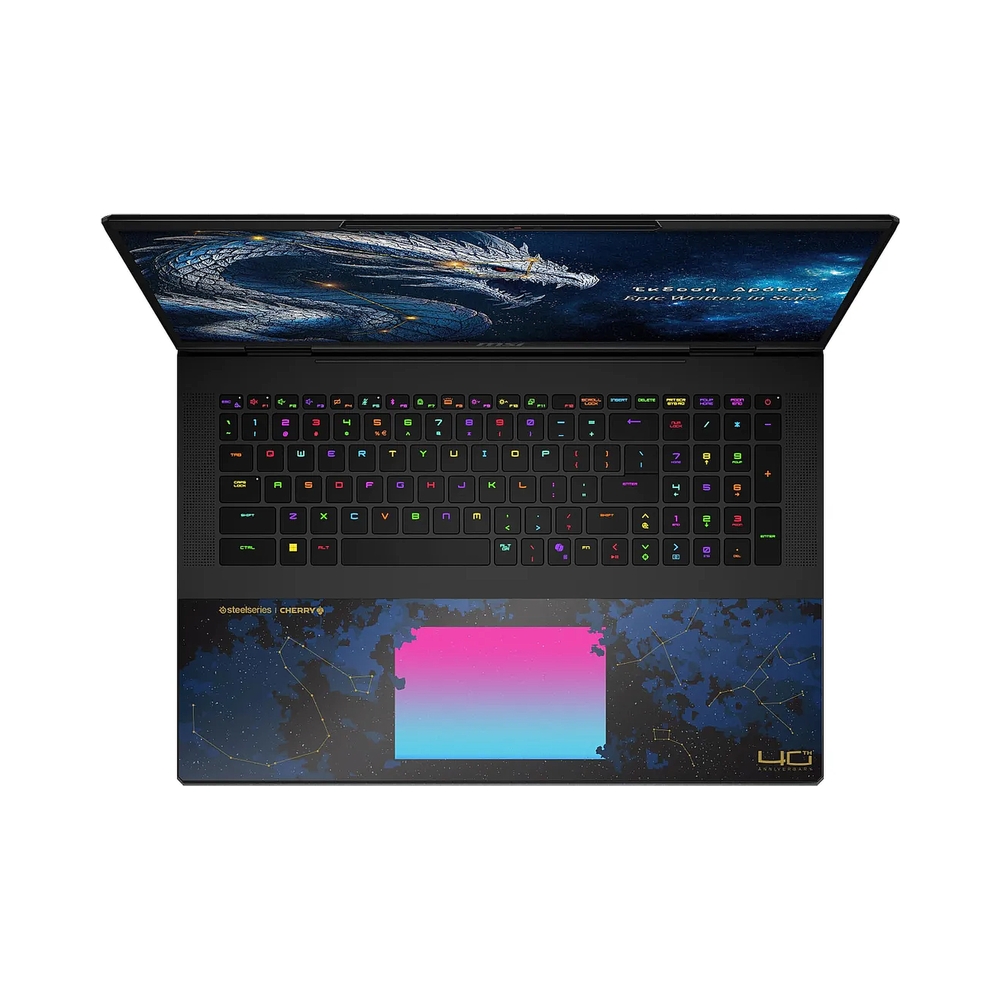Ноутбук MSI Titan Dragon Edition 18 HX A2WJ-1251RU Core Ultra 9 290HX Plus 96Gb SSD4Tb NVIDIA GeForce RTX 5090 24Gb 18" IPS UHD+ (3840x2400) Windows 11 black WiFi BT Cam (9S7-1824D6-1251) — KSKSHOP.RU