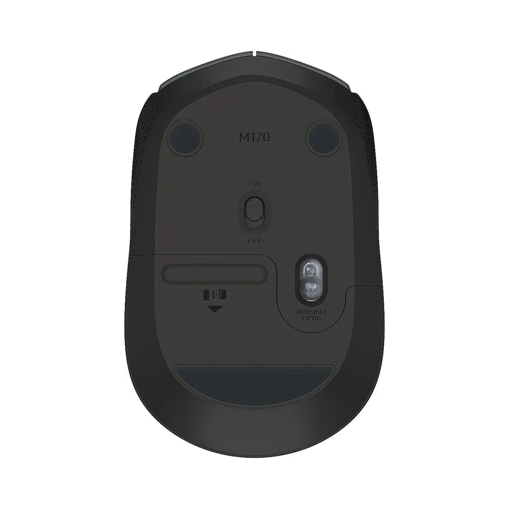 Мышь беспроводная Logitech M170, серый — KSKSHOP.RU