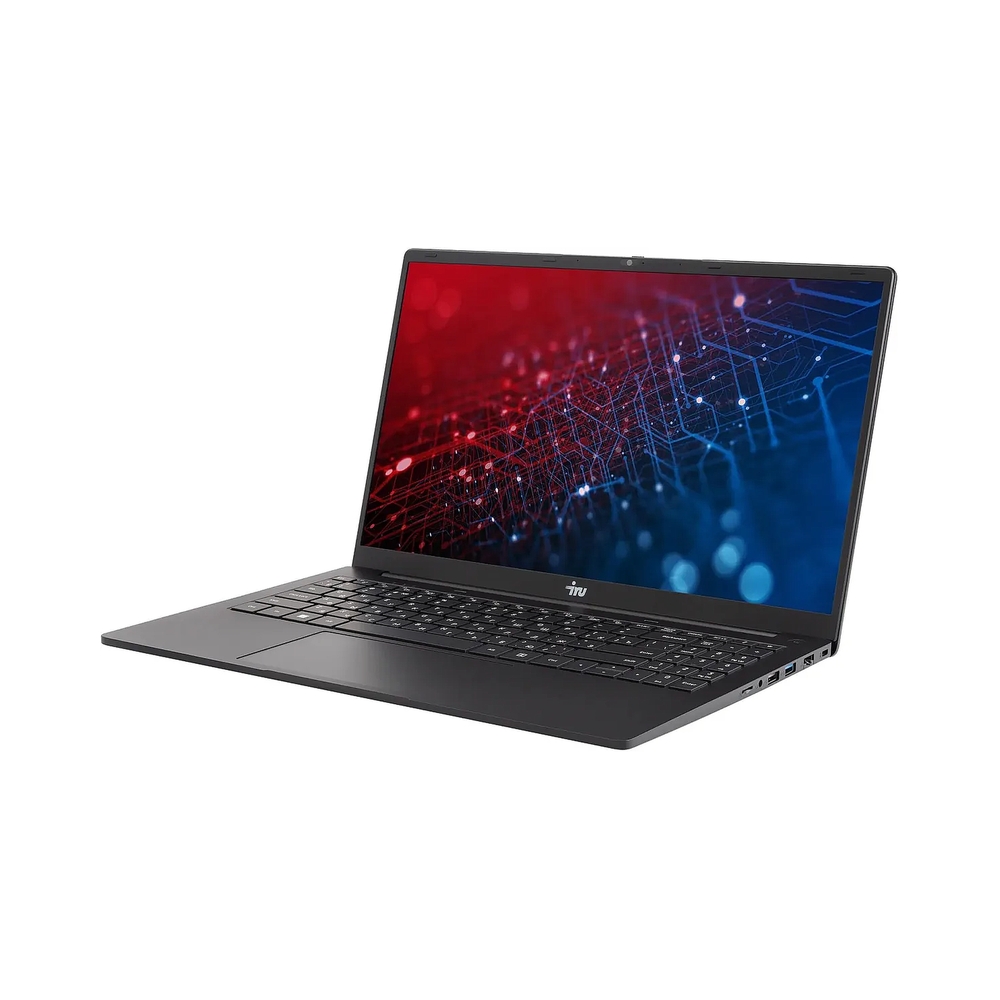 Ноутбук IRU Strato 15ALID5 Core i5 1235U 8Gb SSD256Gb Intel UHD Graphics 15.6" IPS FHD (1920x1080) Windows 11 Pro black WiFi BT Cam 6000mAh (2150071) — KSKSHOP.RU