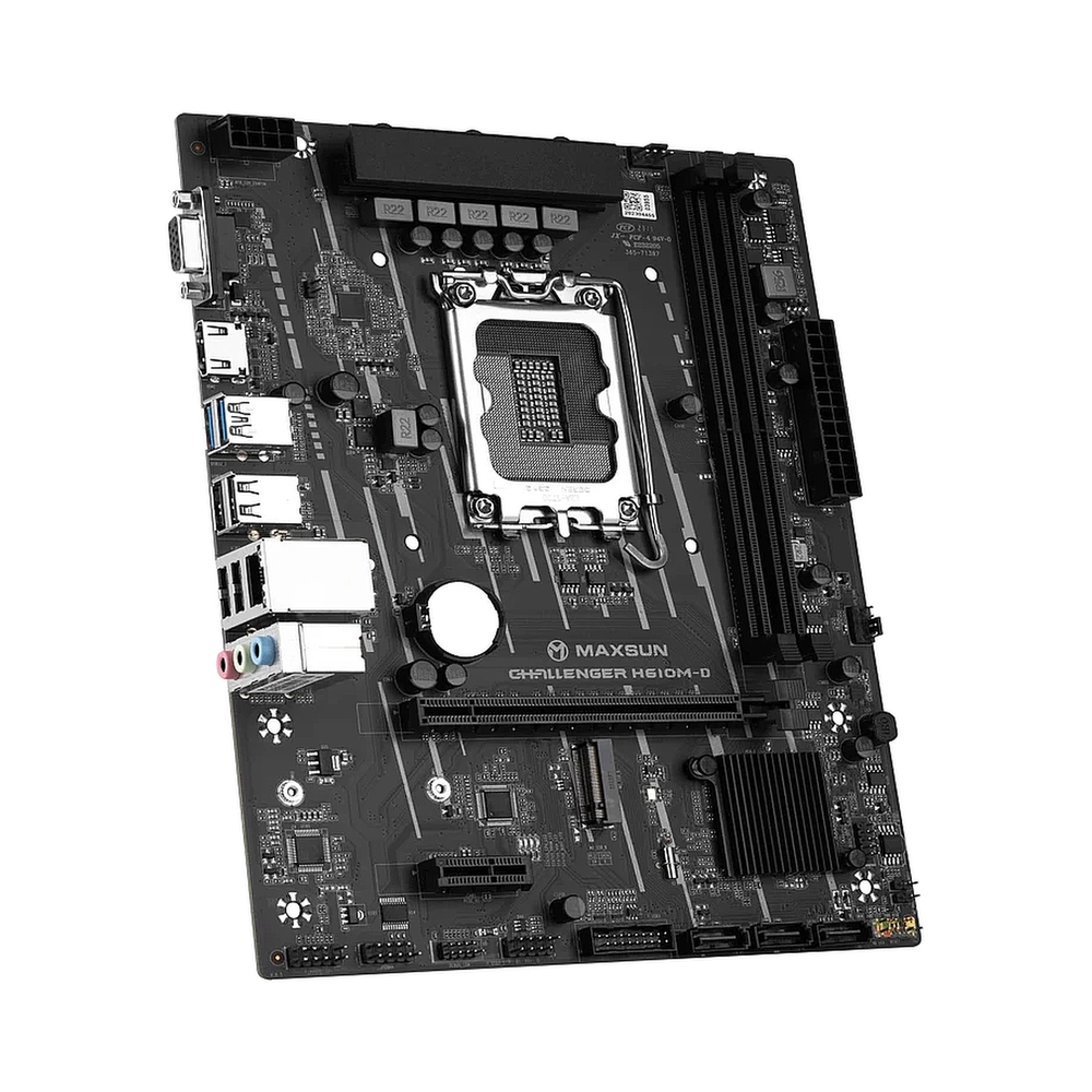 Материнская плата MAXSUN MS-Challenger H610M-D D4 — KSKSHOP.RU